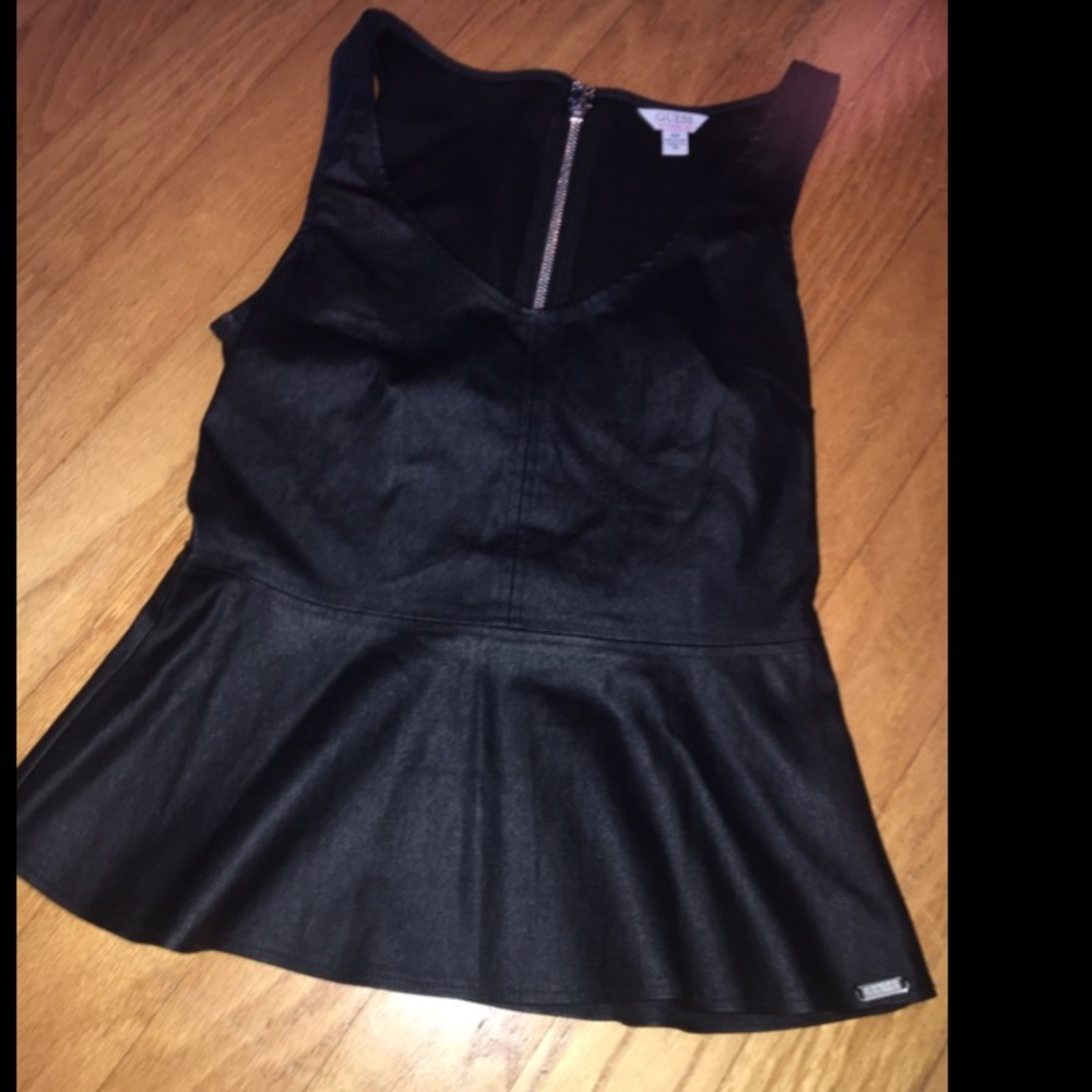 Black babydoll top